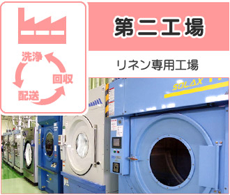 第二工場 リネン専用工場